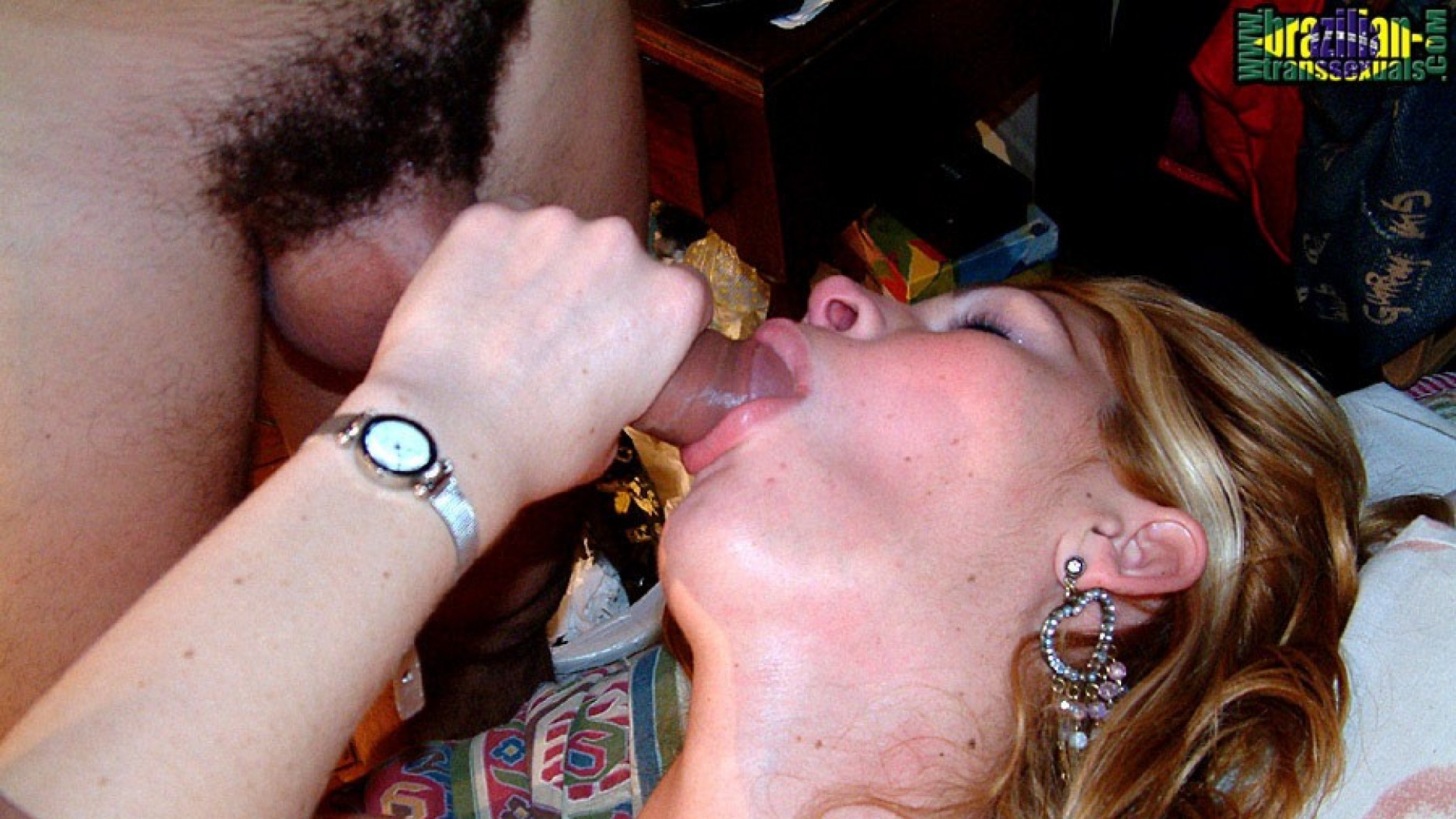 Michely Spears Sucks a Hard Dick!